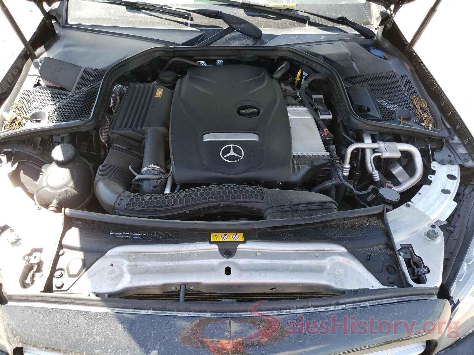 55SWF4KB0HU180171 2017 MERCEDES-BENZ C CLASS