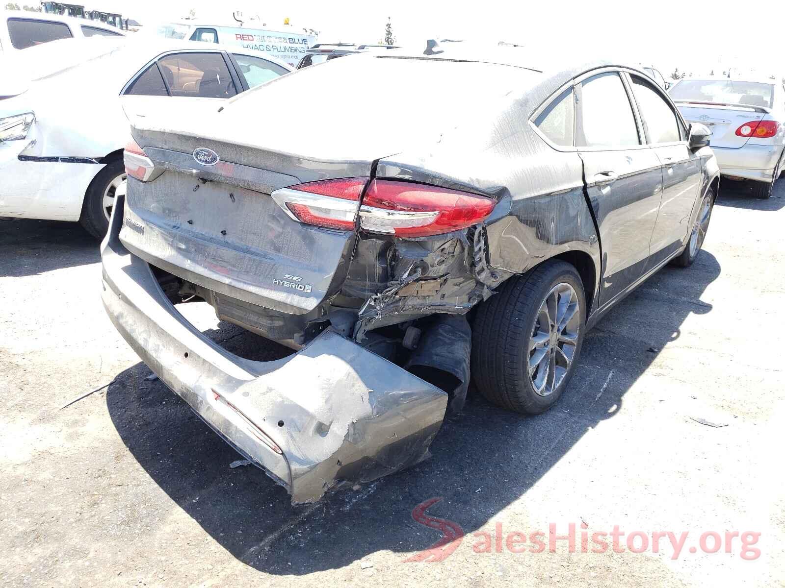 3FA6P0LU2KR257061 2019 FORD FUSION