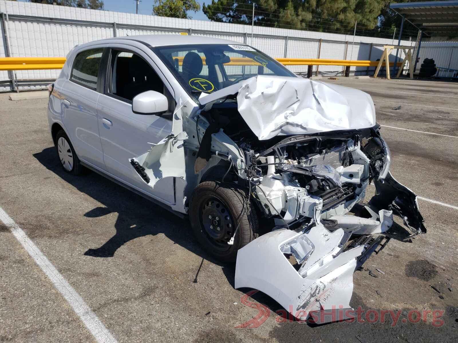 ML32AUHJ4MH001205 2021 MITSUBISHI MIRAGE