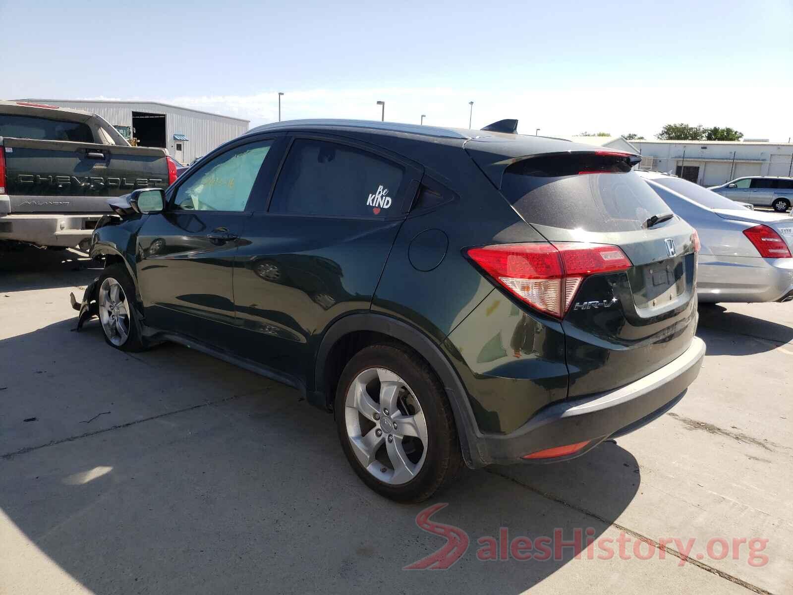 3CZRU5H79GM726841 2016 HONDA HR-V