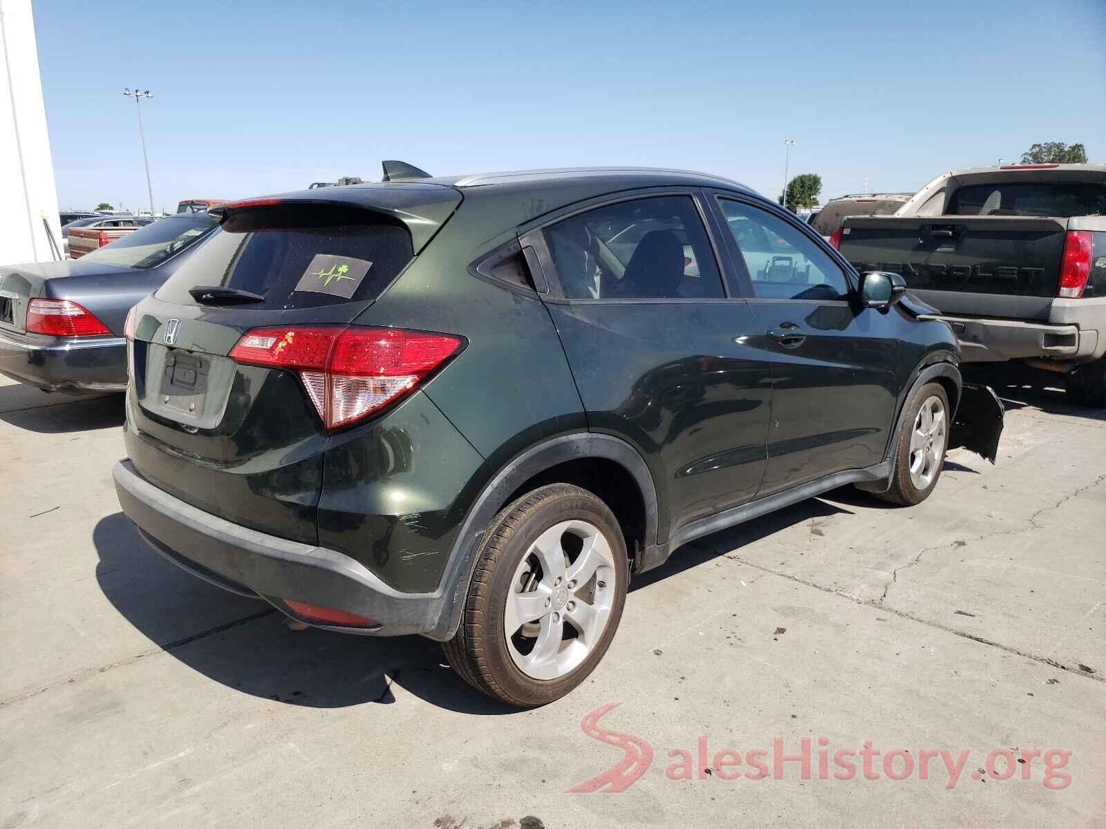 3CZRU5H79GM726841 2016 HONDA HR-V