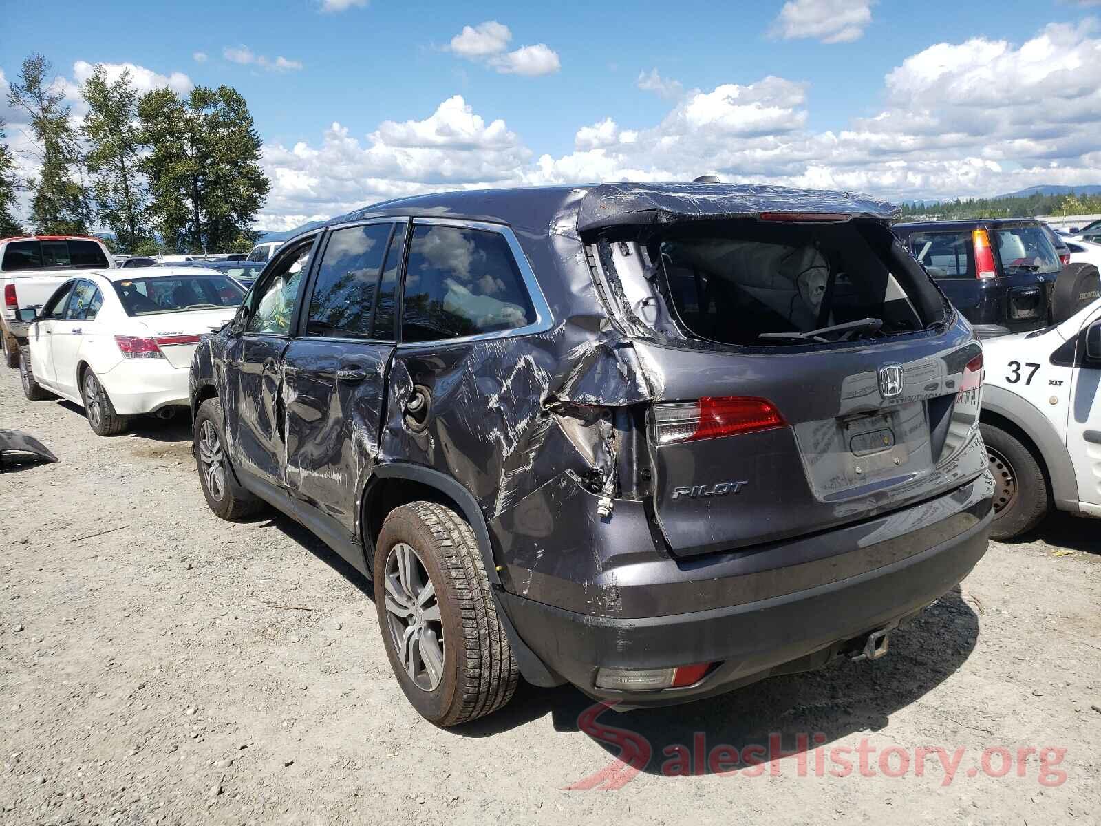 5FNYF6H57HB021235 2017 HONDA PILOT