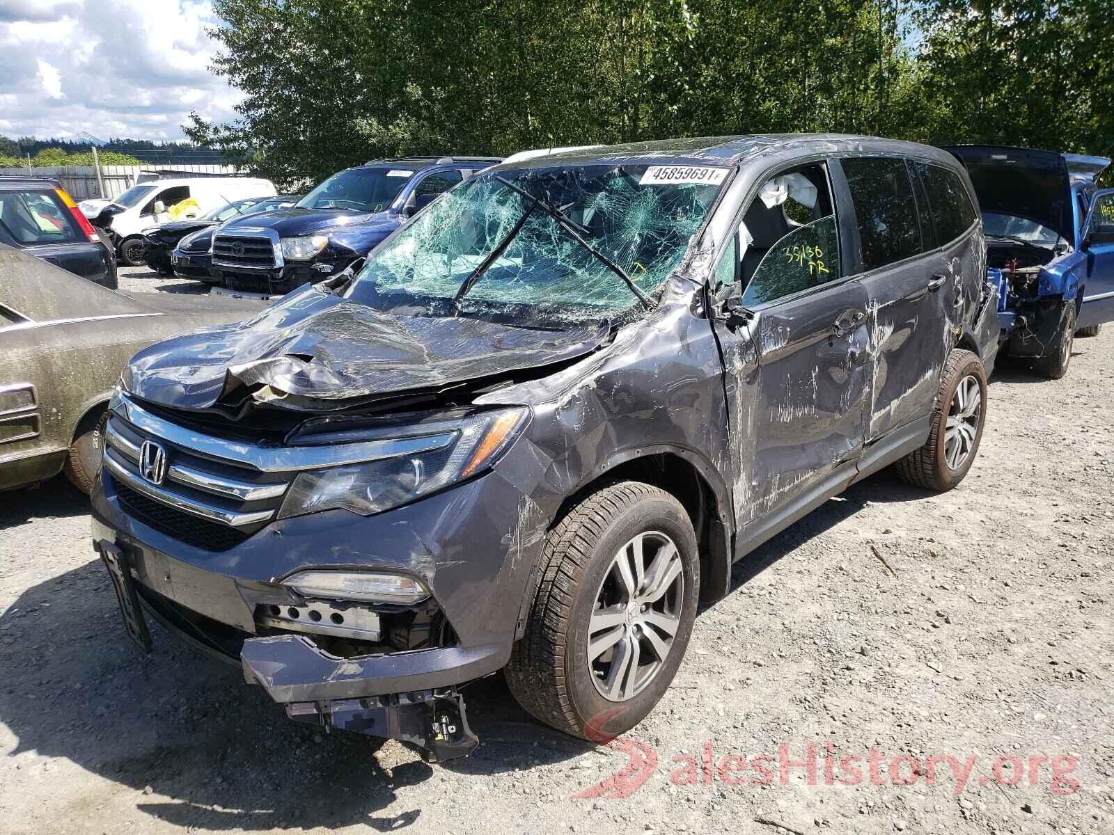 5FNYF6H57HB021235 2017 HONDA PILOT