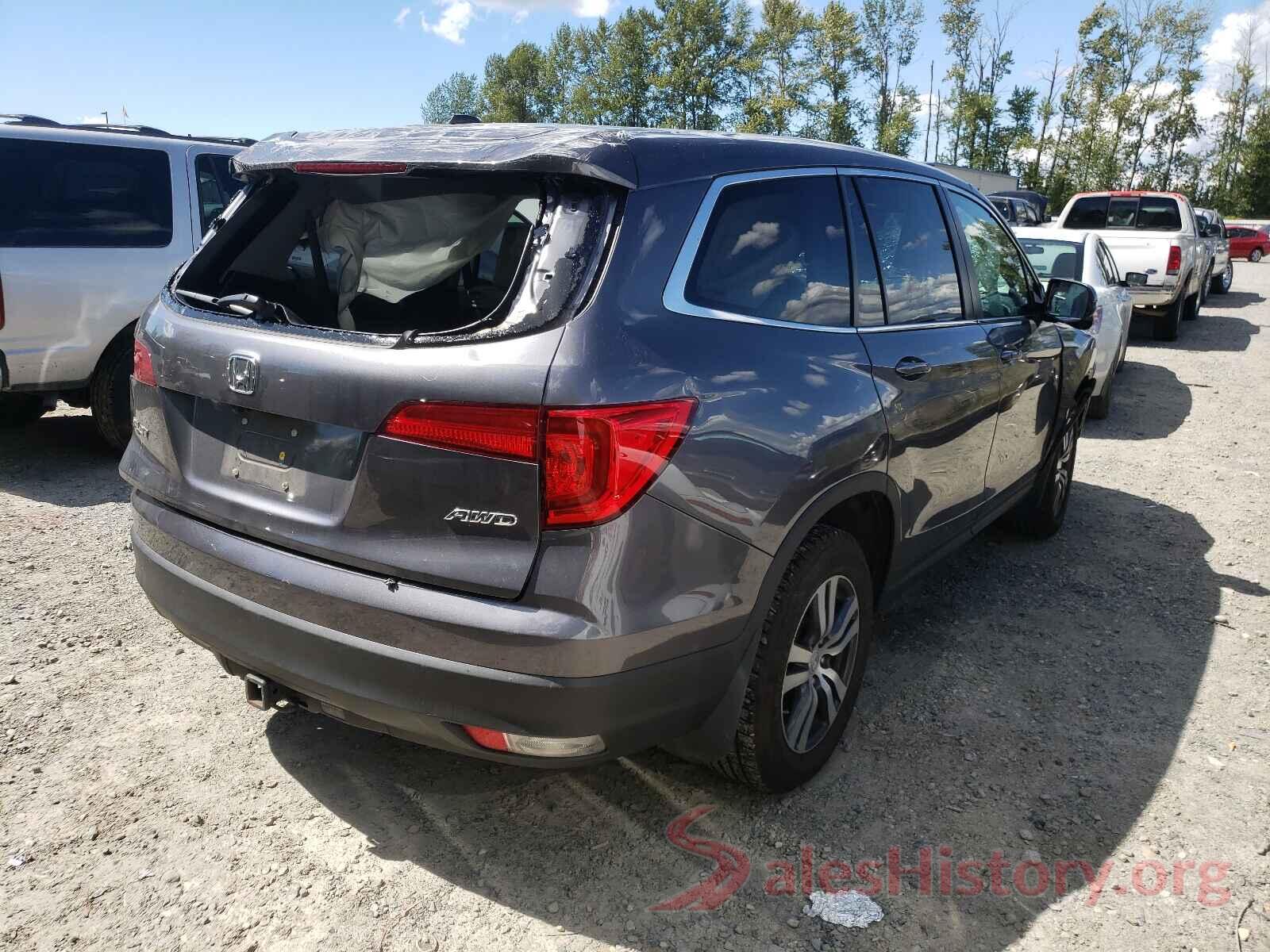 5FNYF6H57HB021235 2017 HONDA PILOT