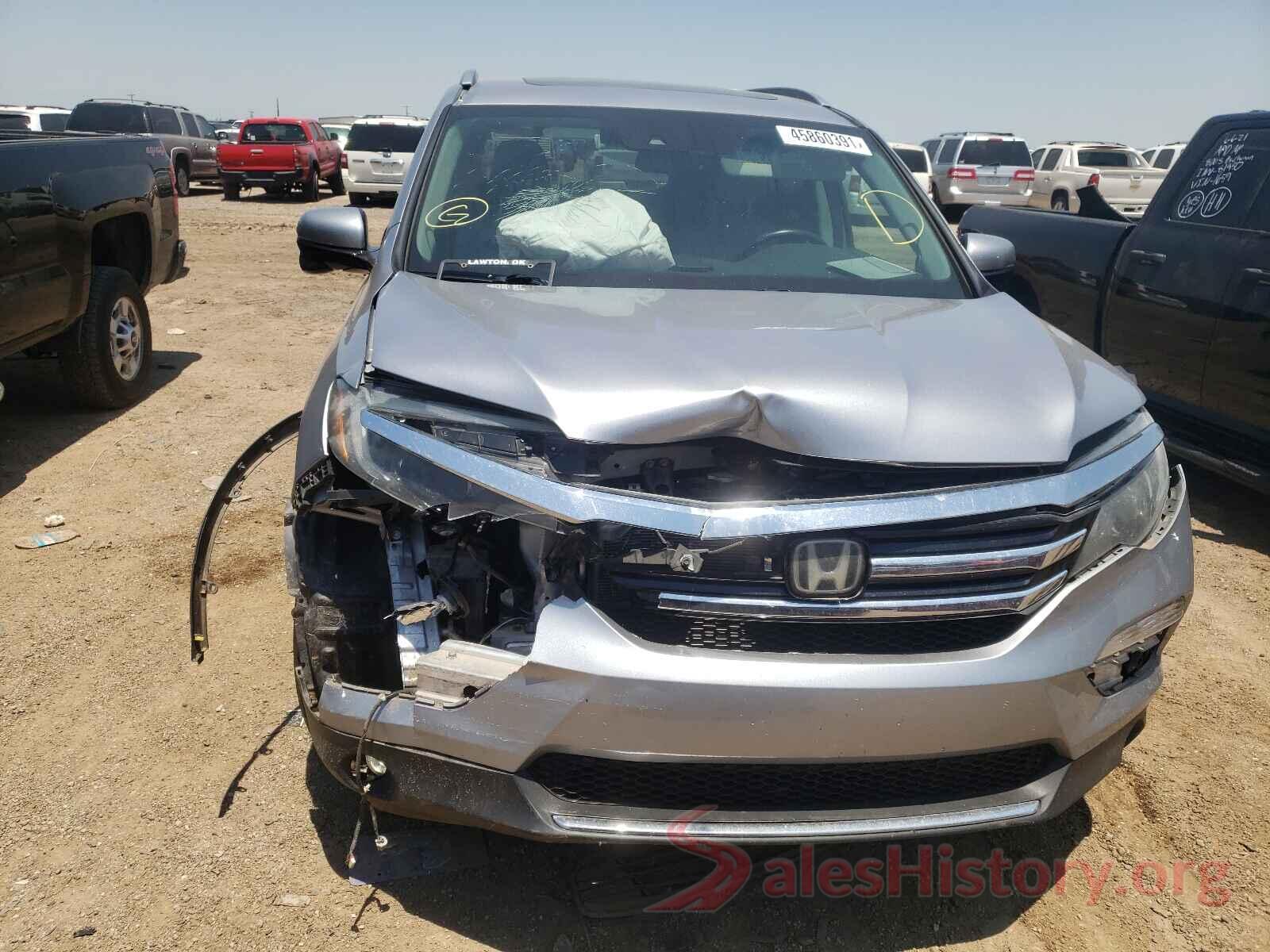 5FNYF5H9XGB041653 2016 HONDA PILOT