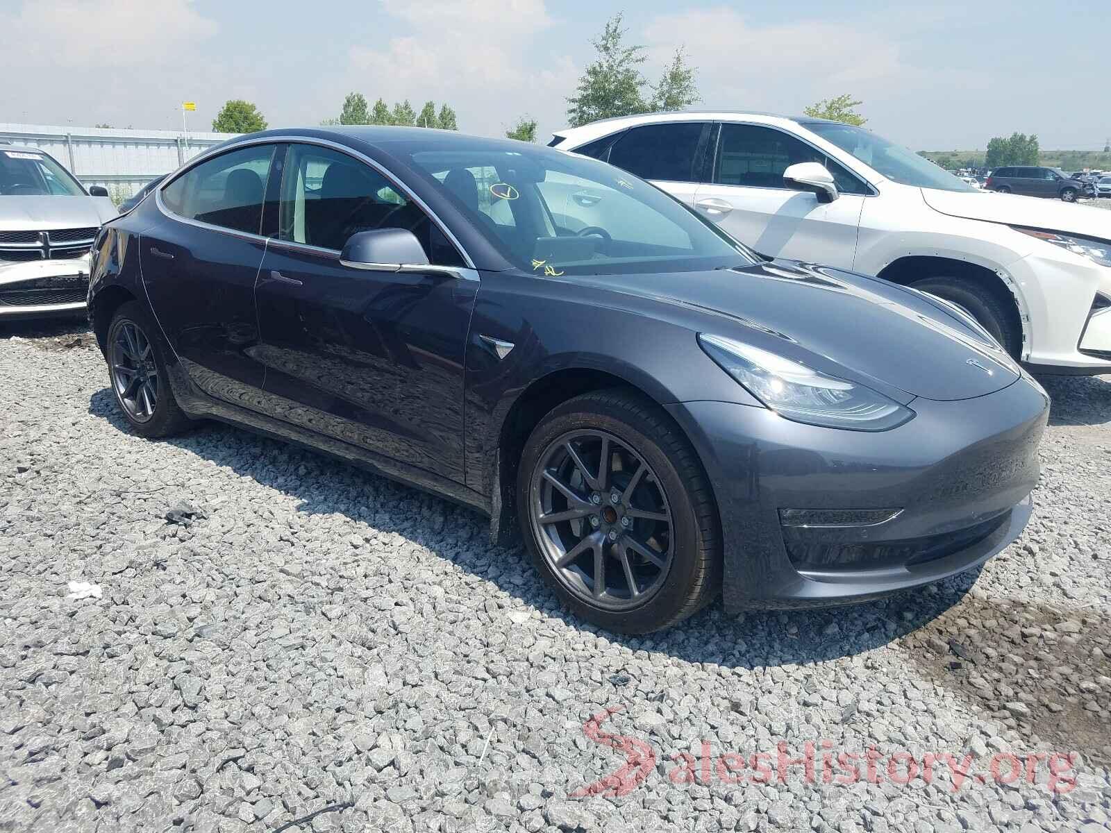 5YJ3E1EA5KF396436 2019 TESLA MODEL 3