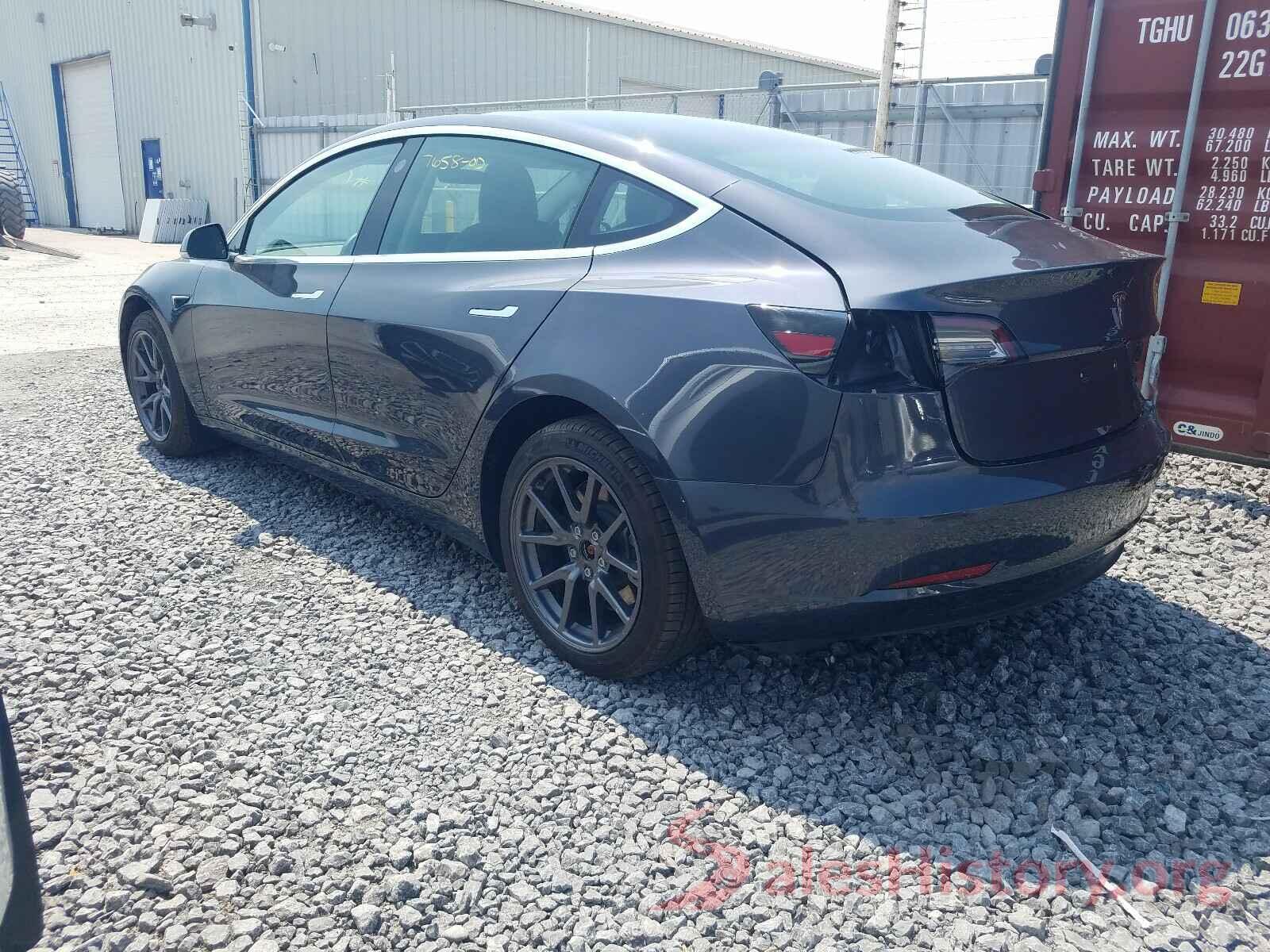 5YJ3E1EA5KF396436 2019 TESLA MODEL 3