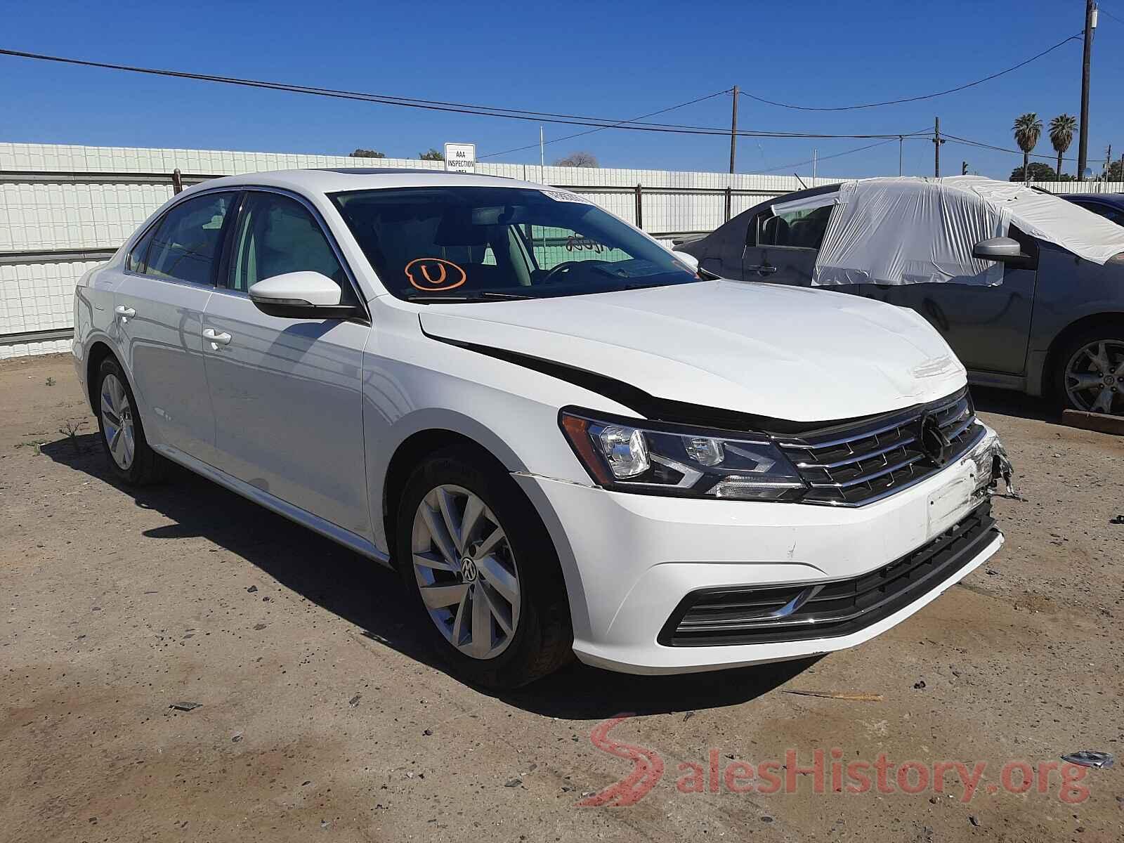 1VWBA7A30JC023461 2018 VOLKSWAGEN PASSAT