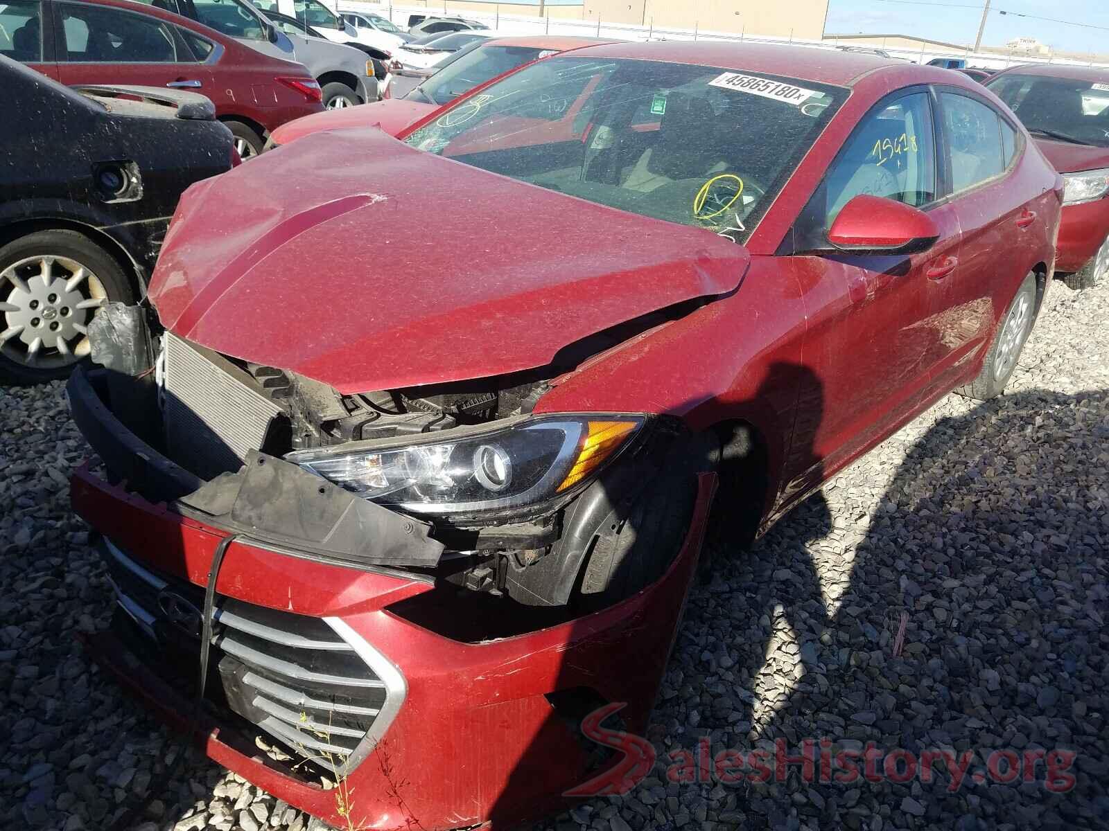 5NPD74LF2JH277645 2018 HYUNDAI ELANTRA