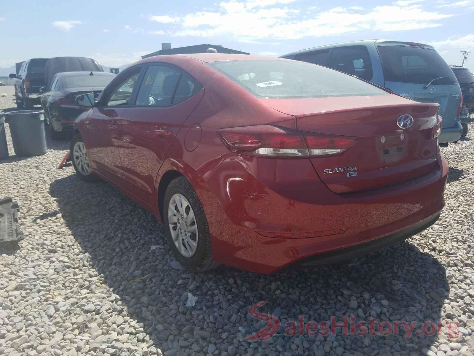 5NPD74LF2JH277645 2018 HYUNDAI ELANTRA