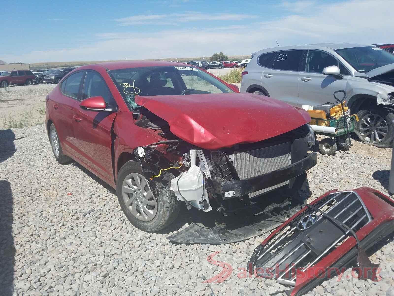 5NPD74LF2JH277645 2018 HYUNDAI ELANTRA