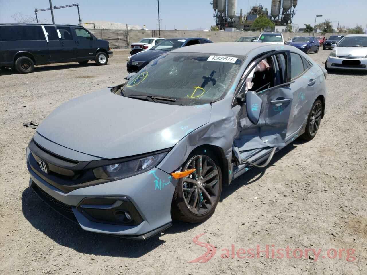 SHHFK7H47MU405444 2021 HONDA CIVIC