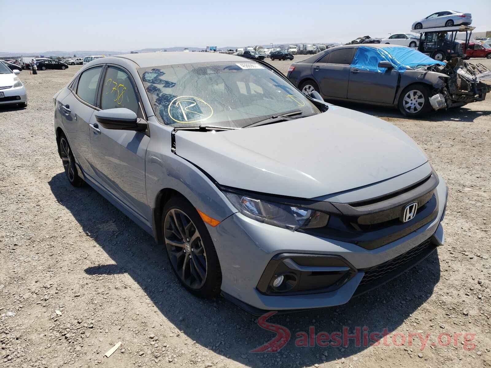 SHHFK7H47MU405444 2021 HONDA CIVIC