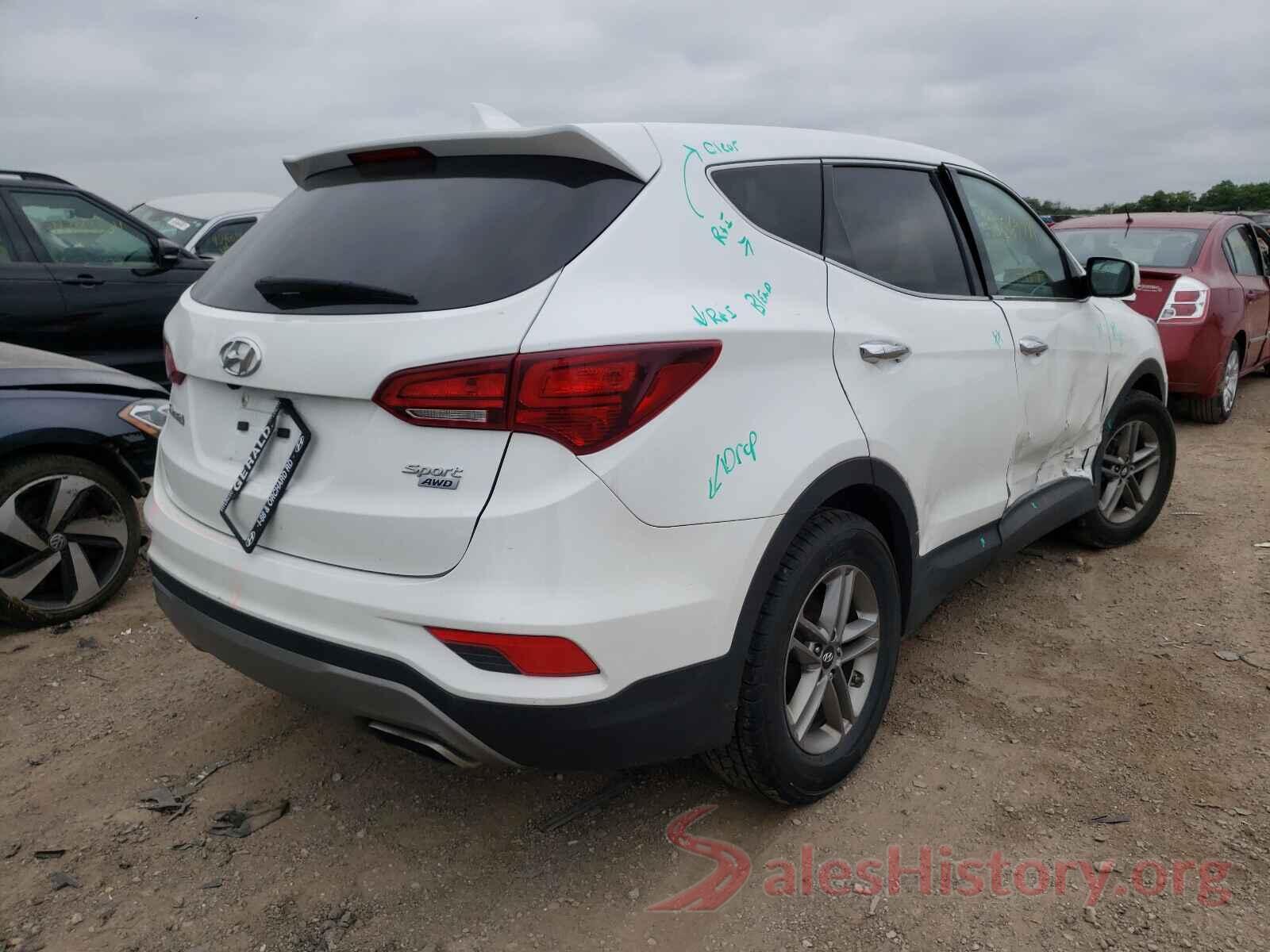 5NMZTDLB1HH044118 2017 HYUNDAI SANTA FE