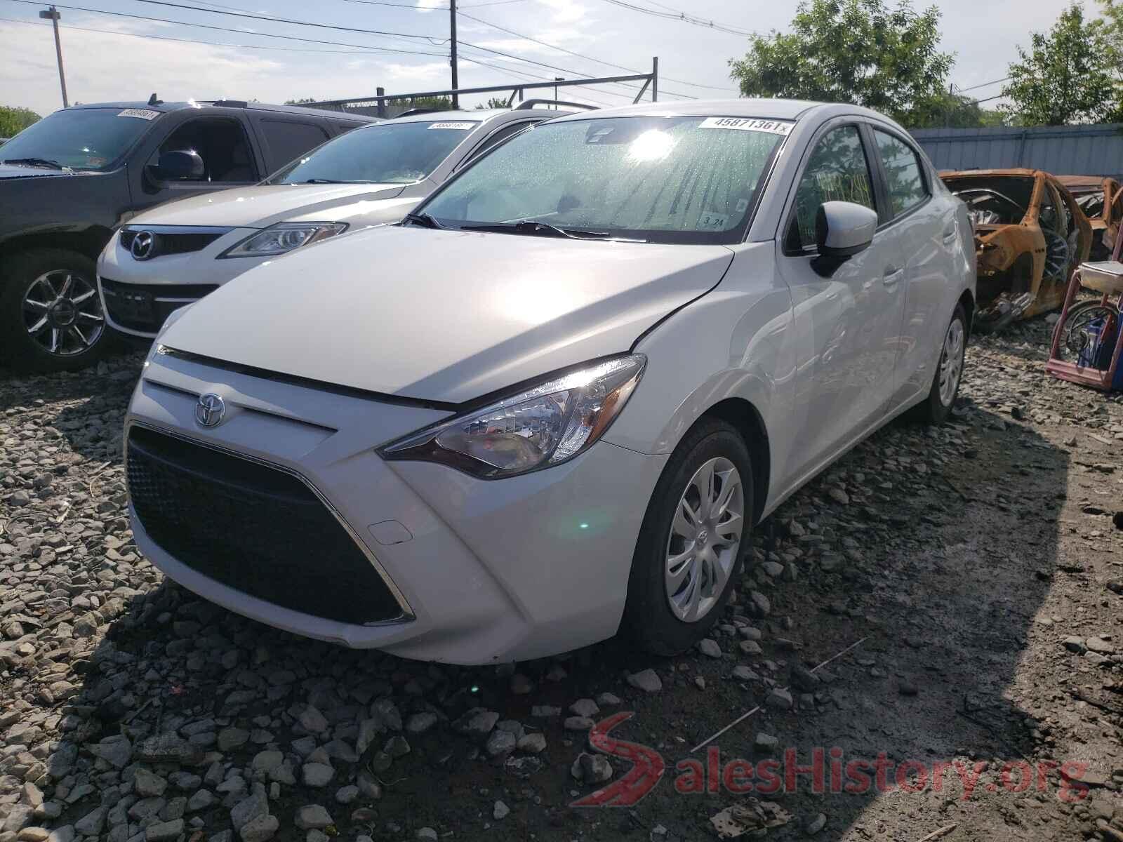 3MYDLBYV9KY517909 2019 TOYOTA YARIS