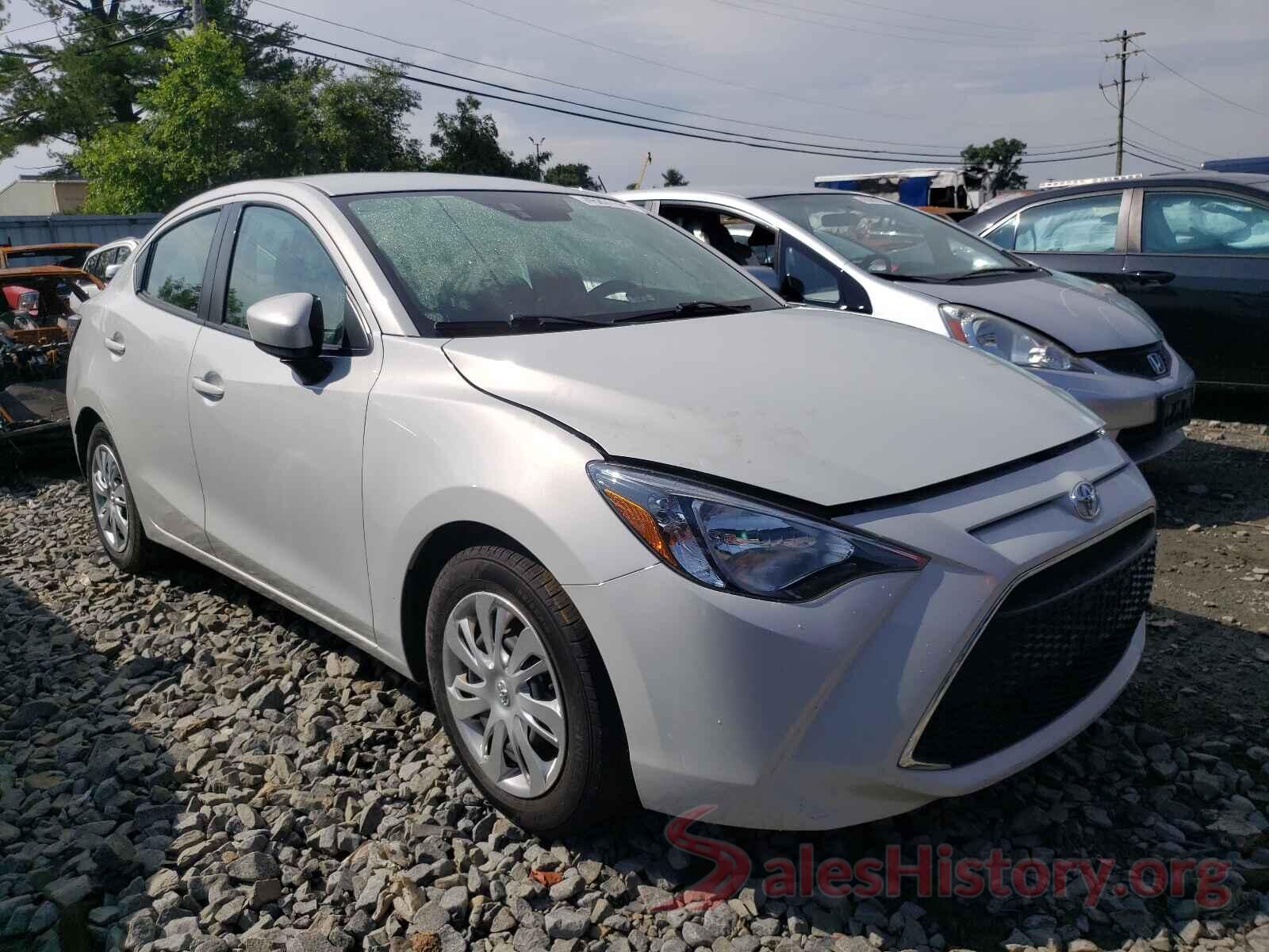 3MYDLBYV9KY517909 2019 TOYOTA YARIS