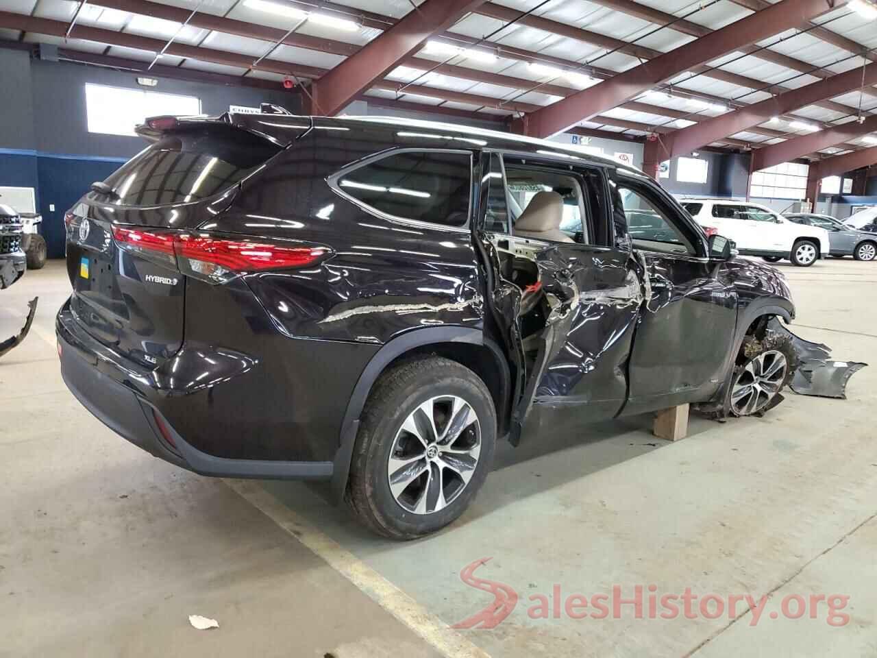 5TDGBRCHXMS055489 2021 TOYOTA HIGHLANDER