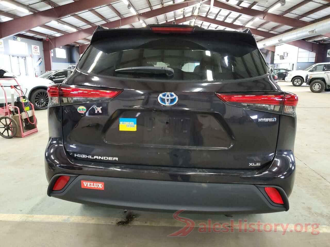 5TDGBRCHXMS055489 2021 TOYOTA HIGHLANDER