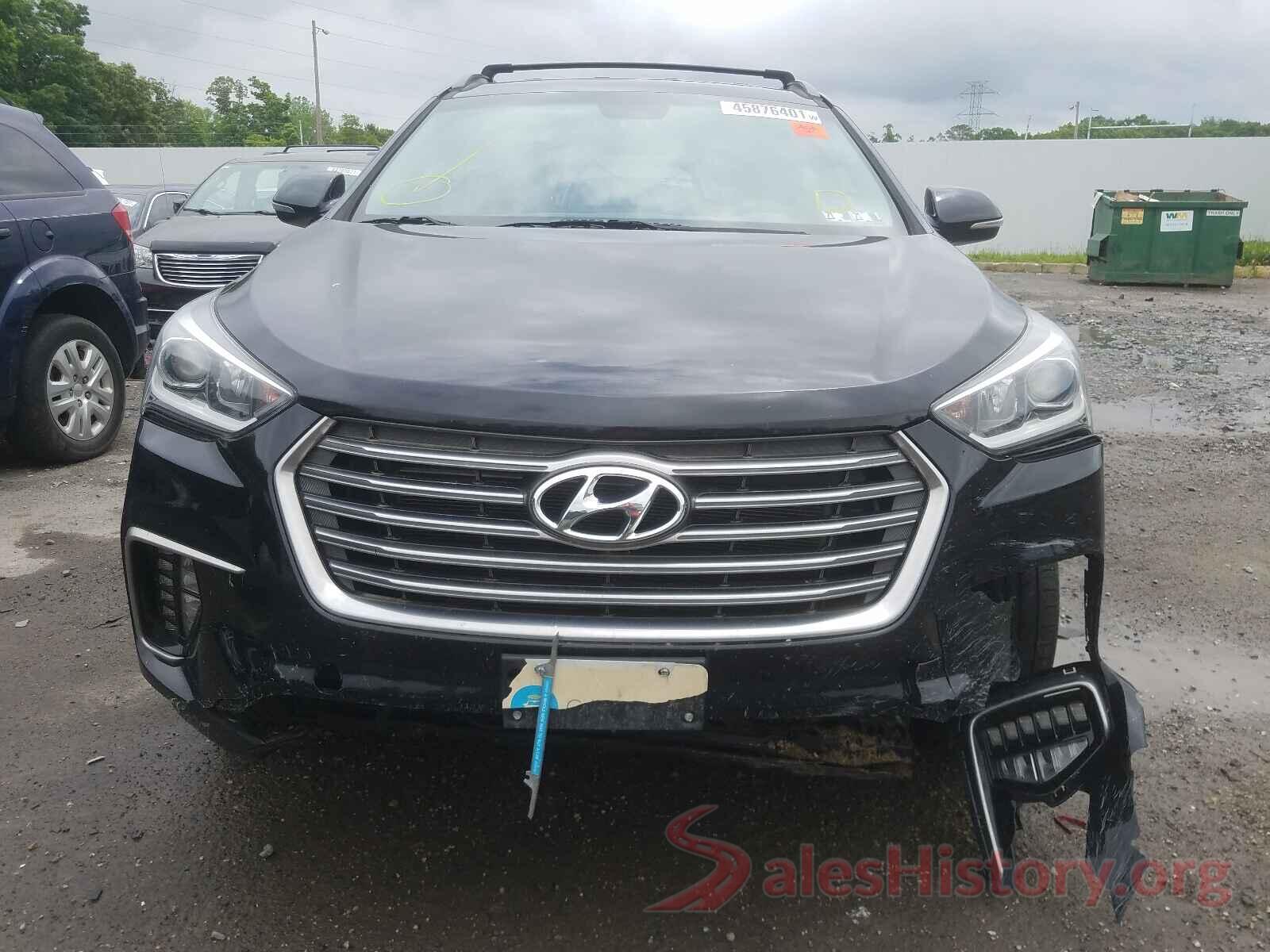 KM8SN4HF1HU206485 2017 HYUNDAI SANTA FE