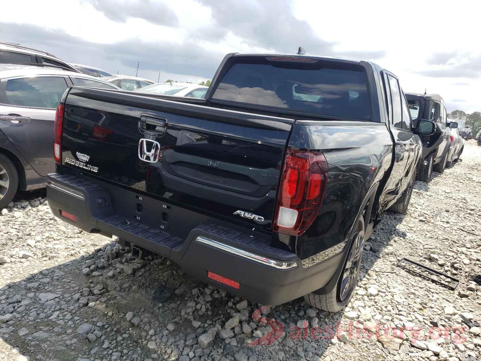 5FPYK3F17KB046774 2019 HONDA RIDGELINE