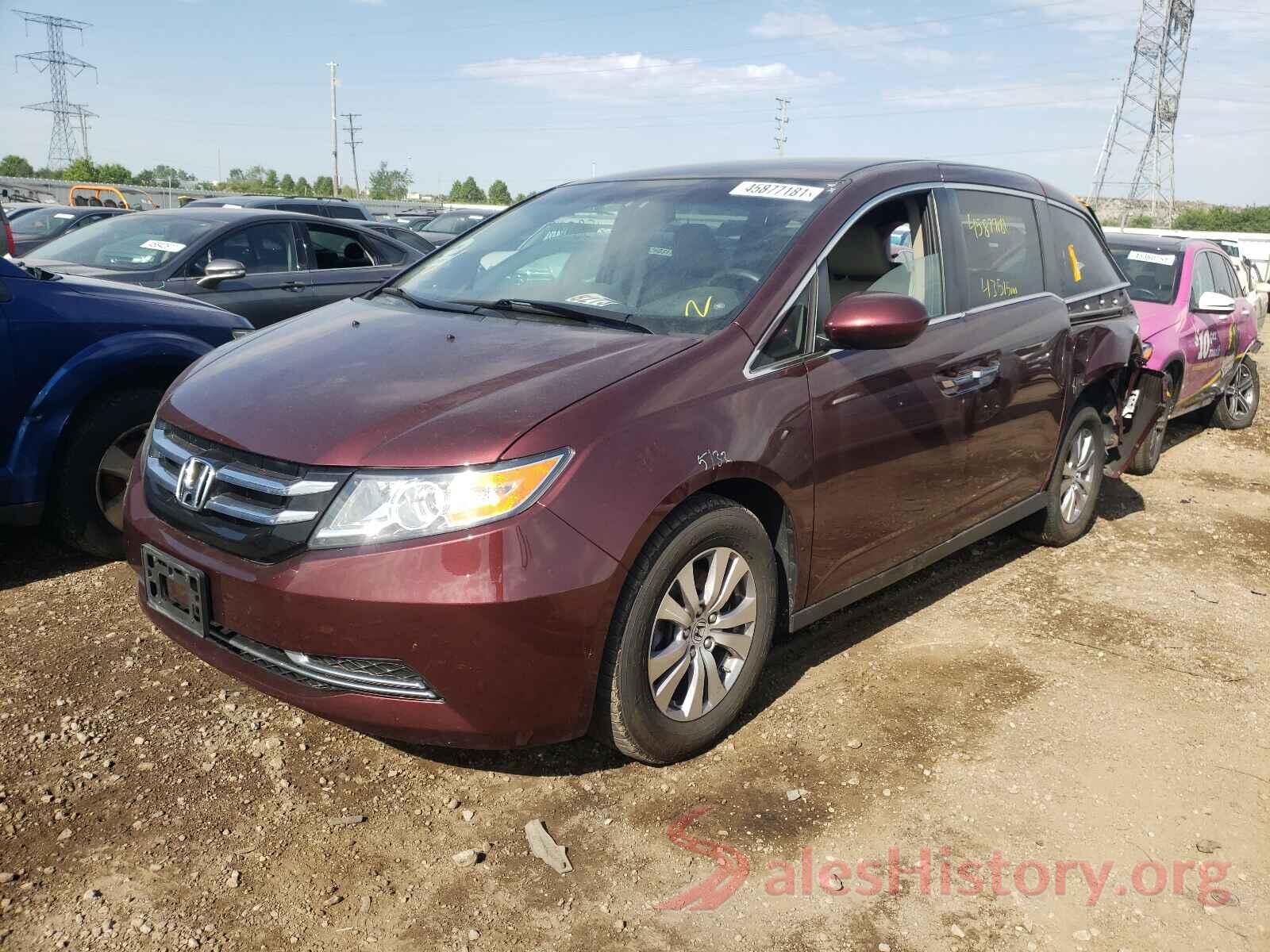 5FNRL5H33HB024963 2017 HONDA ODYSSEY