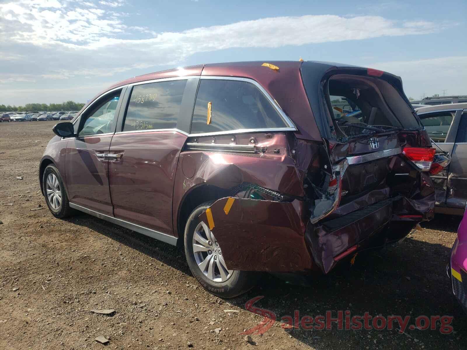 5FNRL5H33HB024963 2017 HONDA ODYSSEY