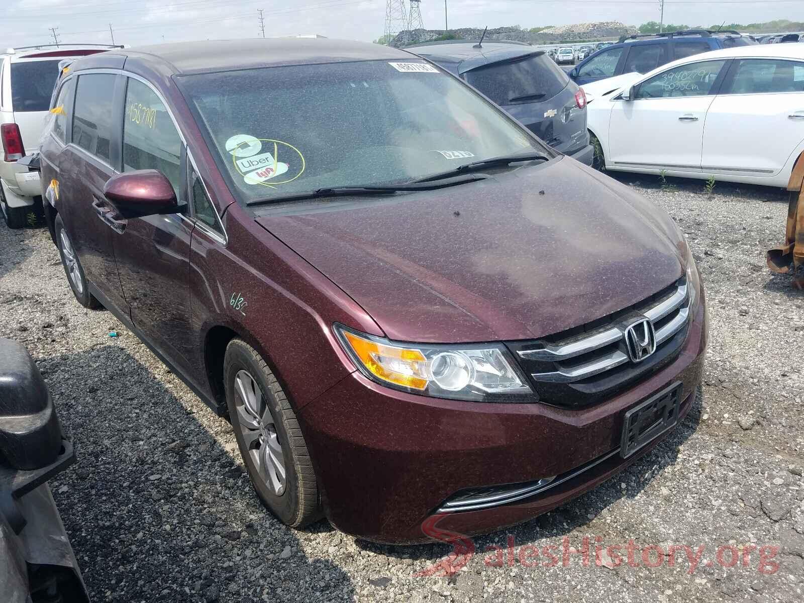 5FNRL5H33HB024963 2017 HONDA ODYSSEY