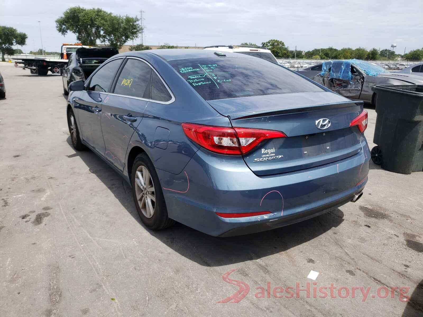 5NPE24AF1HH515260 2017 HYUNDAI SONATA