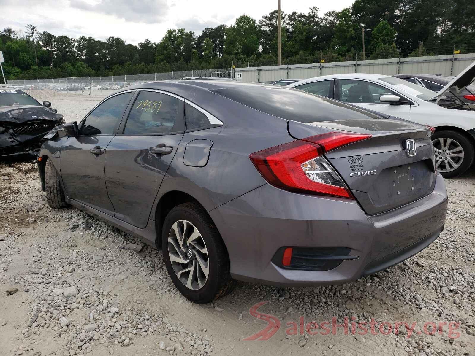 19XFC2F70GE237610 2016 HONDA CIVIC