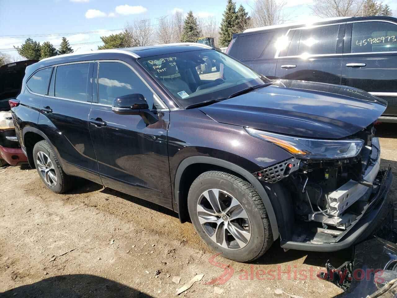 5TDGZRBHXNS213988 2022 TOYOTA HIGHLANDER