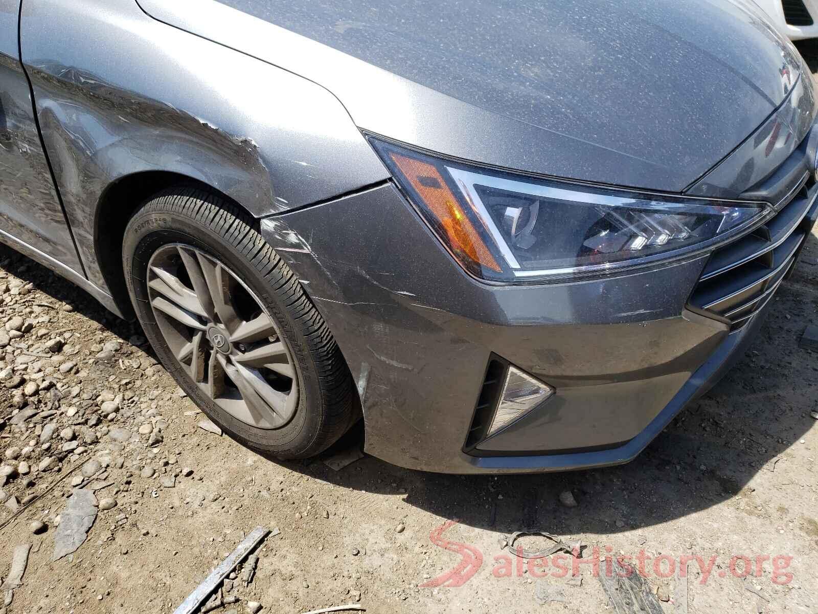 5NPD84LF5KH461055 2019 HYUNDAI ELANTRA