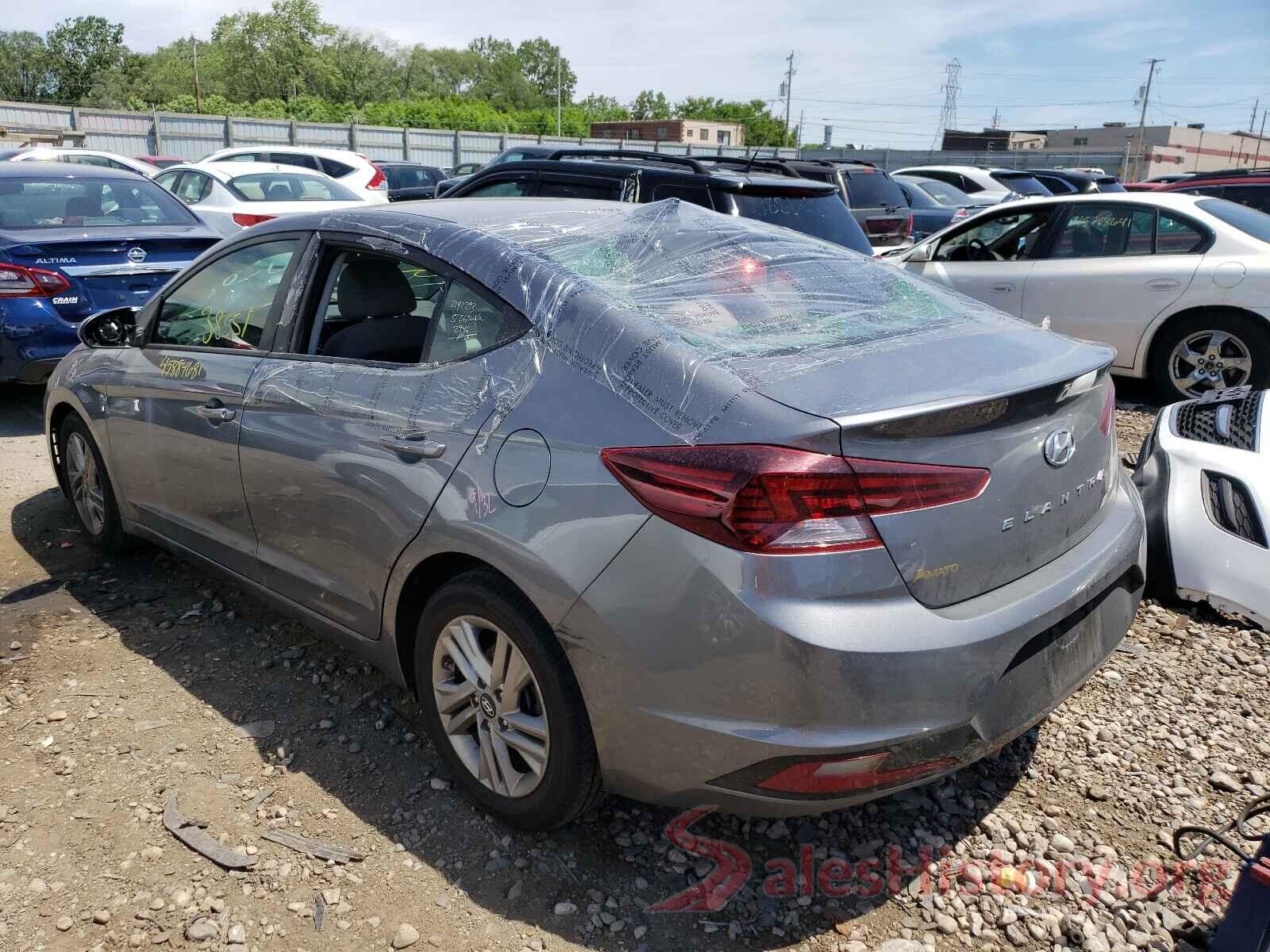 5NPD84LF5KH461055 2019 HYUNDAI ELANTRA