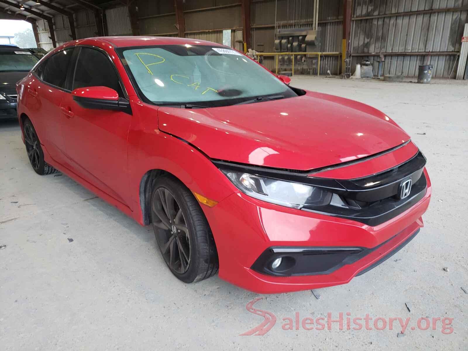 2HGFC2F80KH511797 2019 HONDA CIVIC