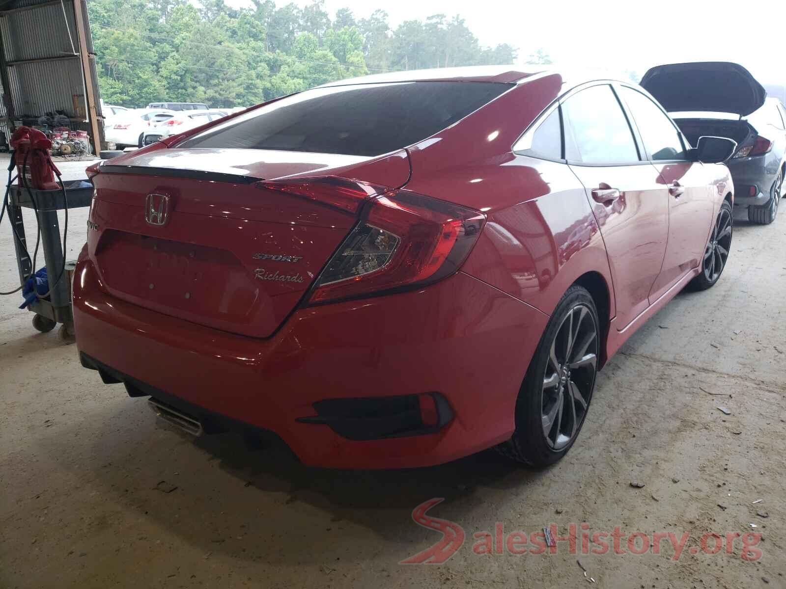 2HGFC2F80KH511797 2019 HONDA CIVIC