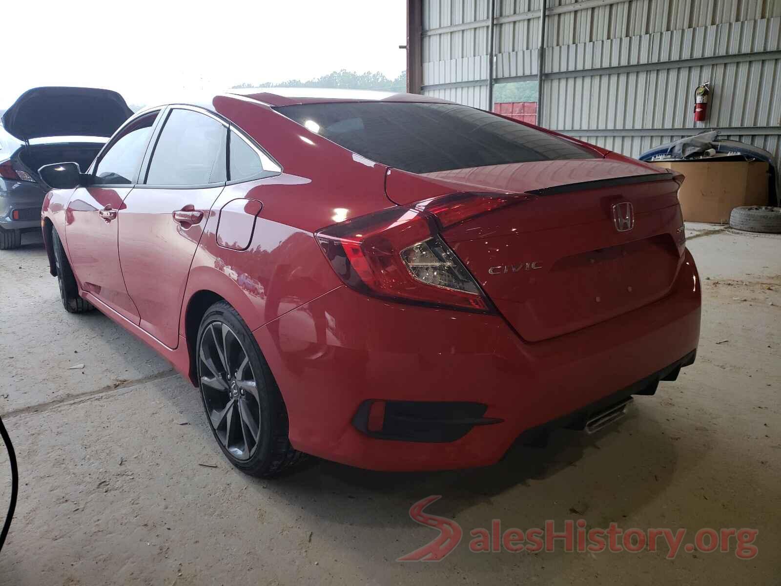 2HGFC2F80KH511797 2019 HONDA CIVIC