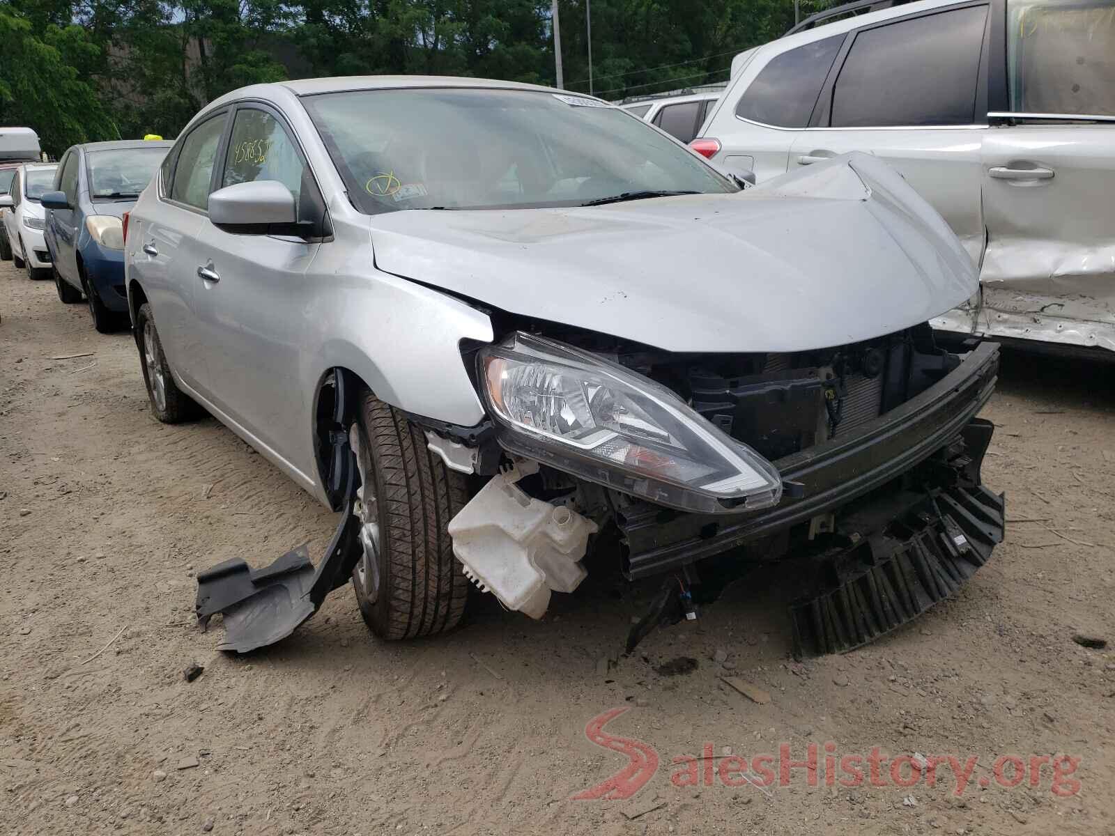 3N1AB7AP9KL605923 2019 NISSAN SENTRA