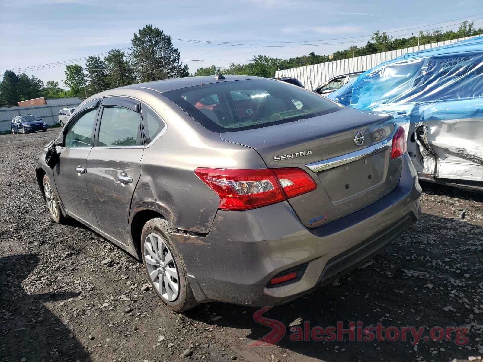 3N1AB7AP0HL639757 2017 NISSAN SENTRA