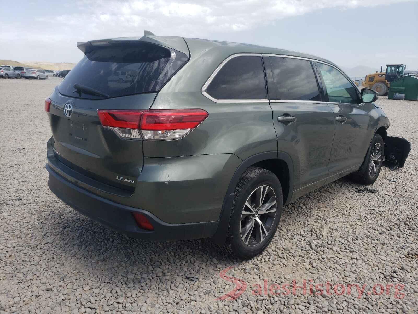 5TDBZRFH1HS434422 2017 TOYOTA HIGHLANDER