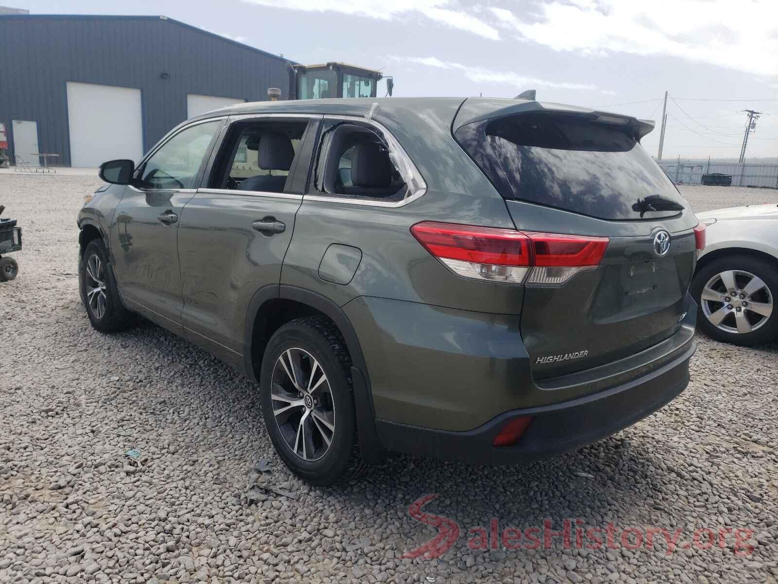 5TDBZRFH1HS434422 2017 TOYOTA HIGHLANDER