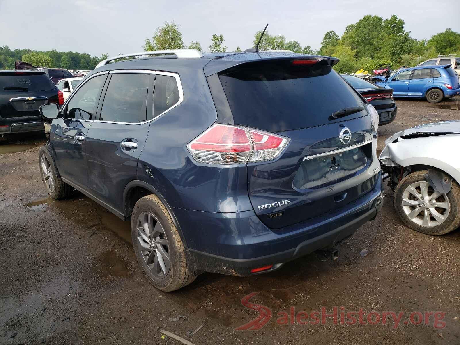 5N1AT2MV9GC881007 2016 NISSAN ROGUE