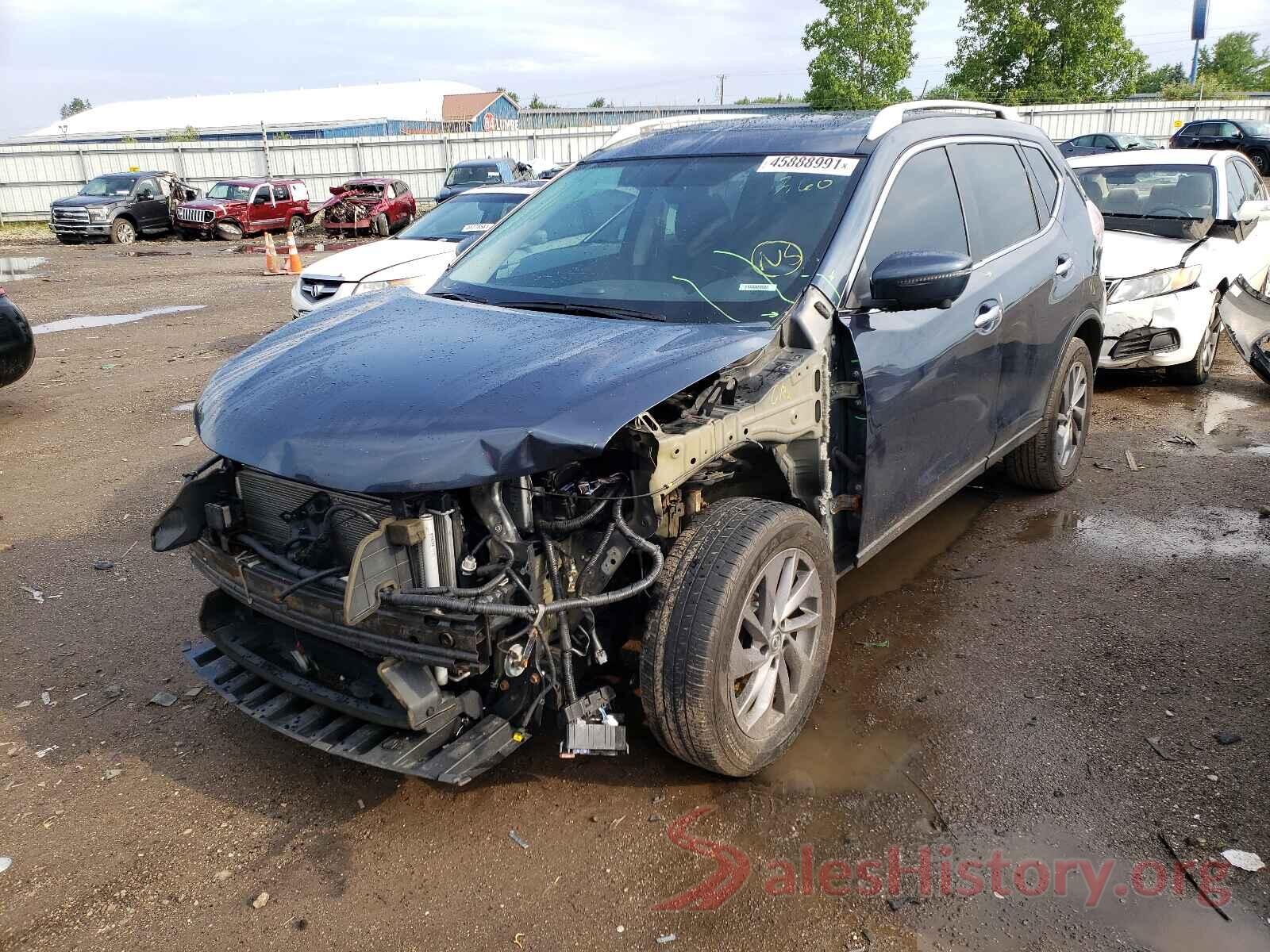 5N1AT2MV9GC881007 2016 NISSAN ROGUE