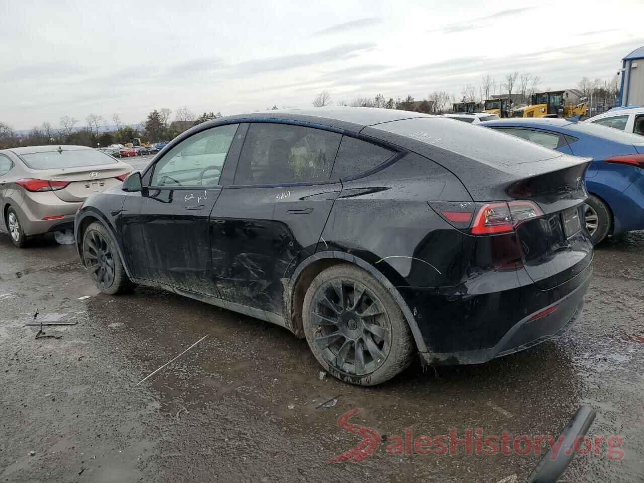 5YJYGDEE2MF092374 2021 TESLA MODEL Y