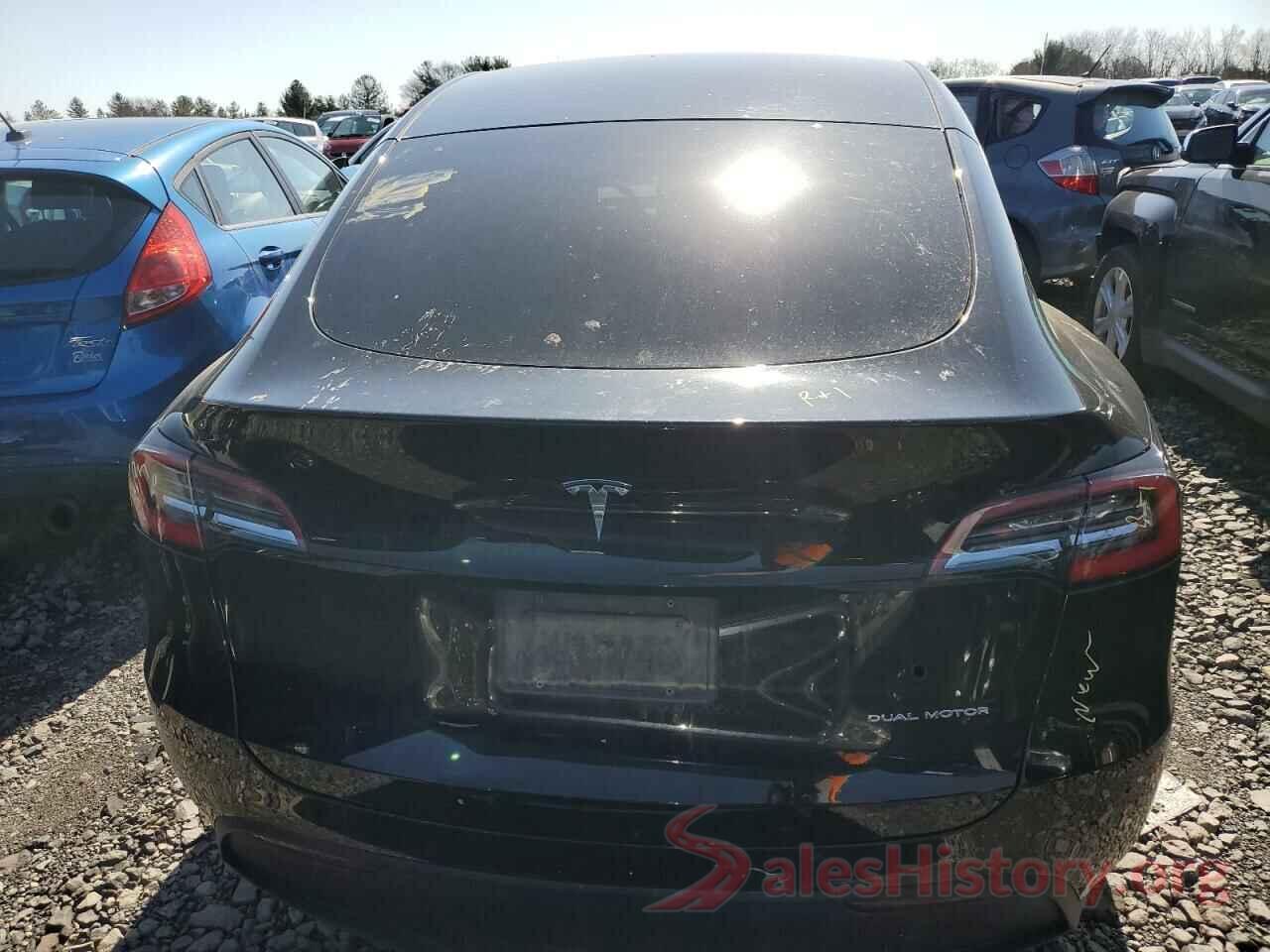 5YJYGDEE2MF092374 2021 TESLA MODEL Y