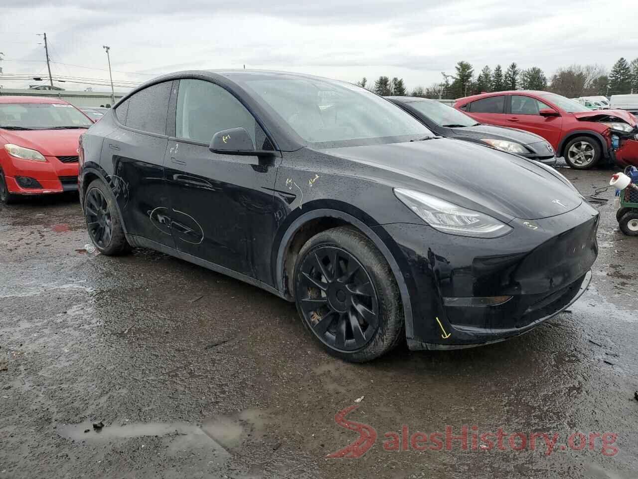 5YJYGDEE2MF092374 2021 TESLA MODEL Y