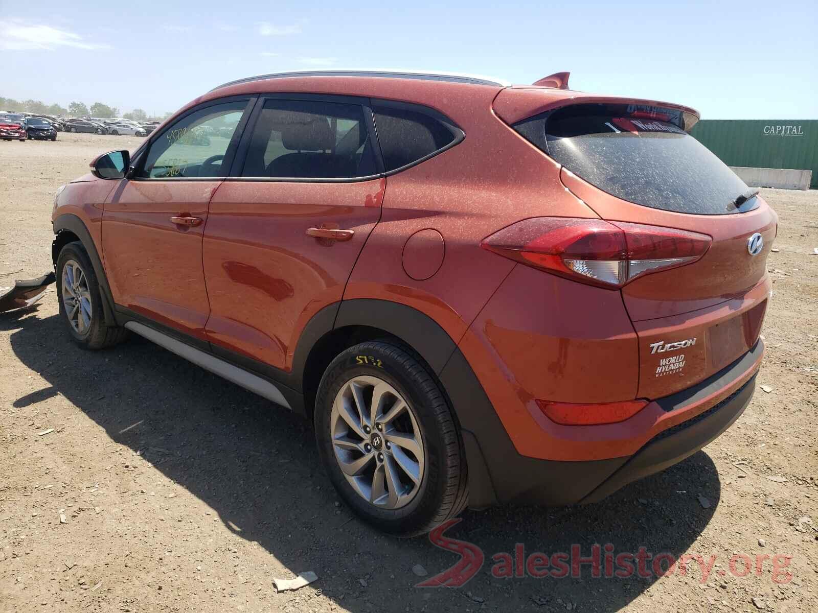 KM8J3CA45HU431917 2017 HYUNDAI TUCSON