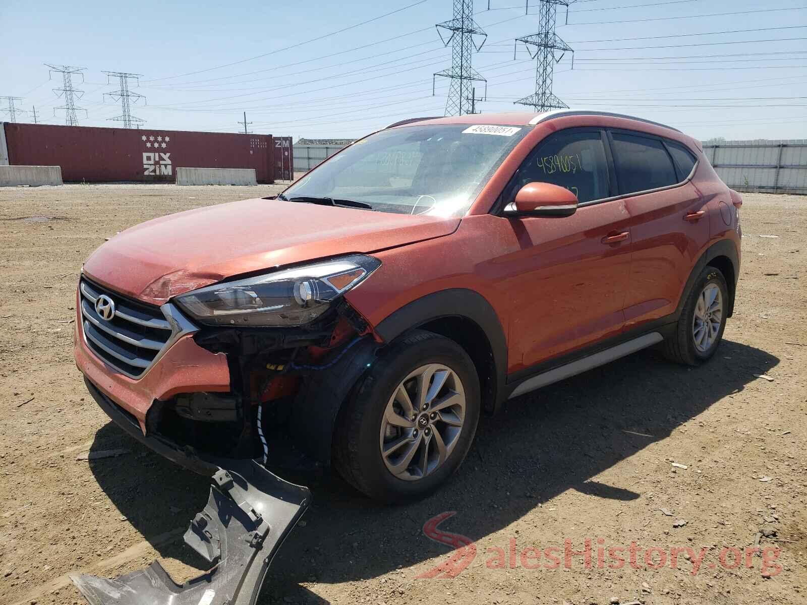 KM8J3CA45HU431917 2017 HYUNDAI TUCSON