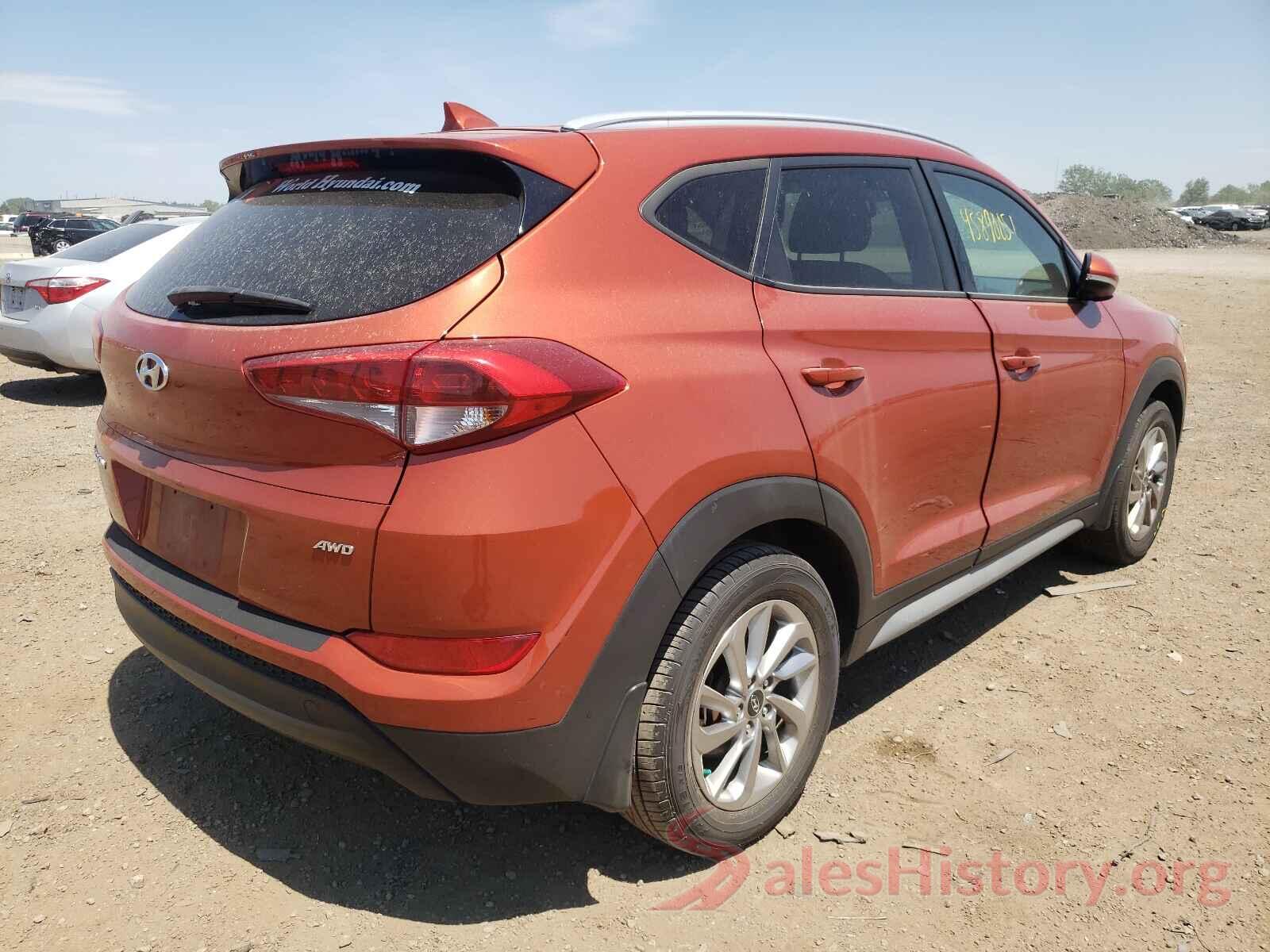 KM8J3CA45HU431917 2017 HYUNDAI TUCSON