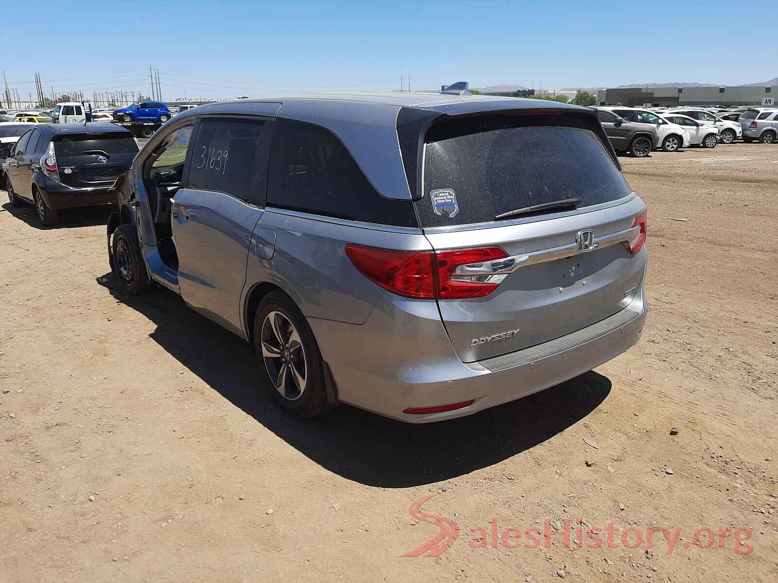 5FNRL6H81JB004315 2018 HONDA ODYSSEY