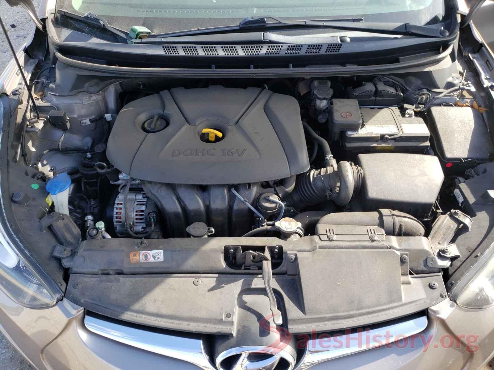 5NPDH4AE9GH754569 2016 HYUNDAI ELANTRA