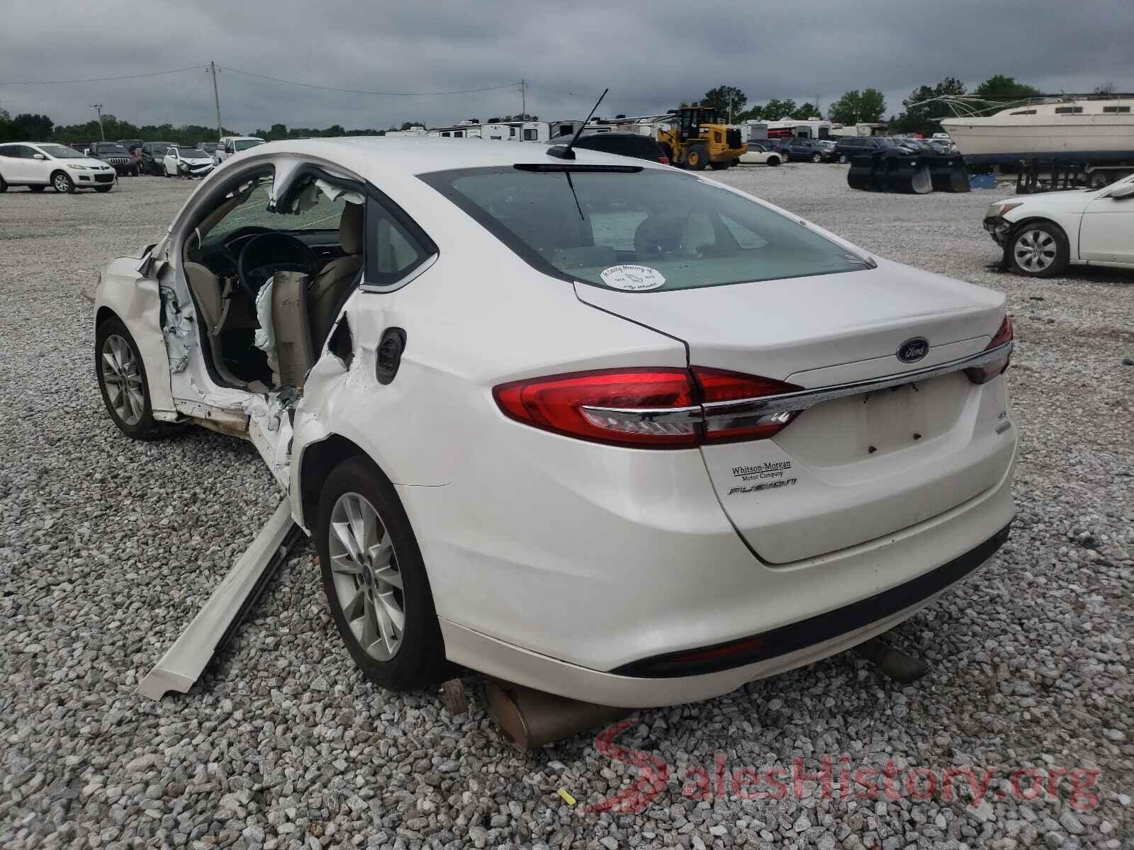 3FA6P0HD2HR256655 2017 FORD FUSION